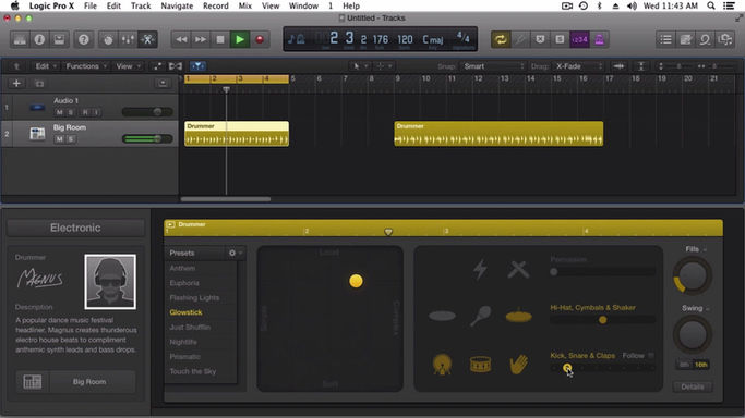 Programación de Beats con Drummer
